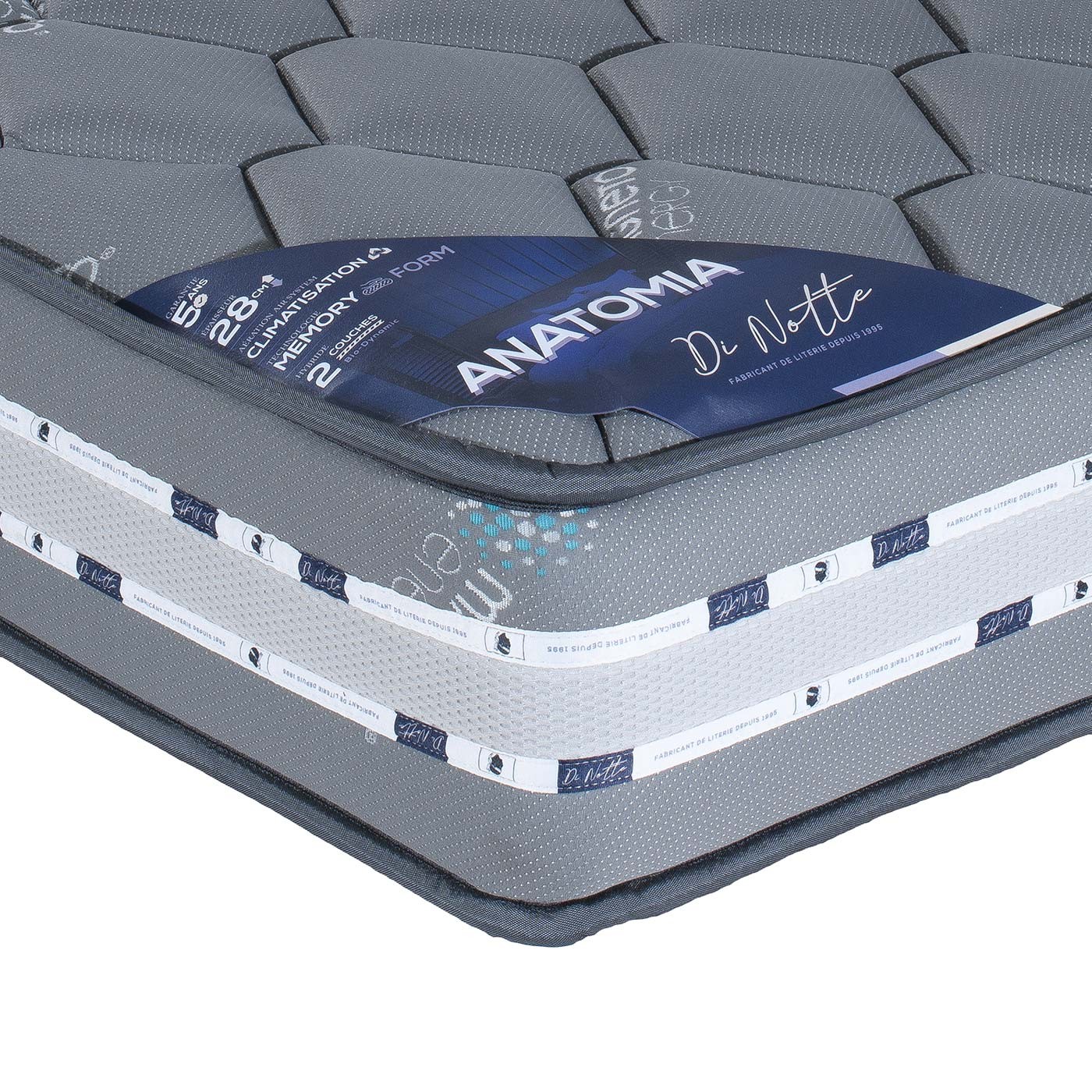 Matelas ANATOMIA|Literie et Matelas dinotte.com