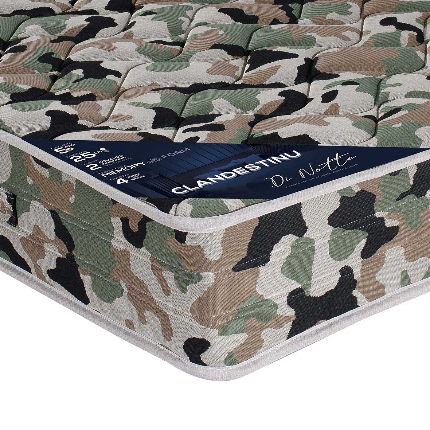 matelas mousse DIAMANTE|Literie et Matelas dinotte.com