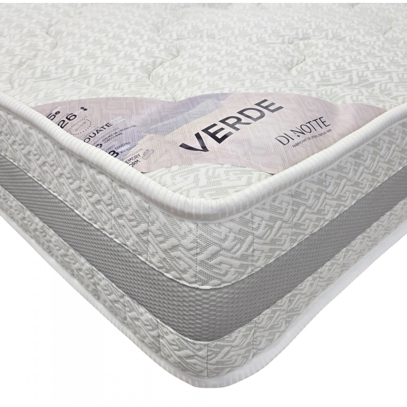 Matelas mousse VERDE|Literie et Matelas dinotte.com